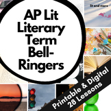 Literary Term Bell-Ringers for AP Lit