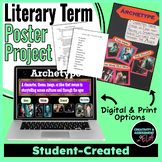 Literary Term Project Student Created Posters | Print & Di