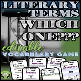 LITERARY TERMS GAME