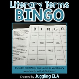 Literary Terms Bingo - 30 game cards