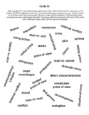 Literary Terms Circle It! Game