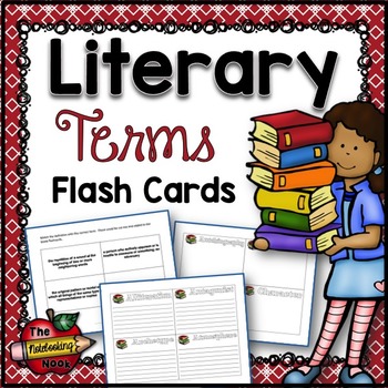 Preview of Literary Terms Flashcards