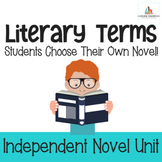 Teach Literary Terms with Book Clubs! Independent Novel St