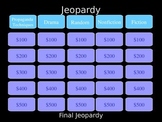 Literary Terms Jeopardy Review