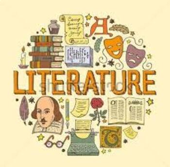 Preview of Literary Terms Vocabulary Master List & definitions - 8th Gr./HS Digital, Print