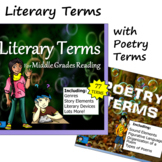 Literary Terms -with Poetry Terms