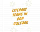 Literary Terms in Pop Culture Project