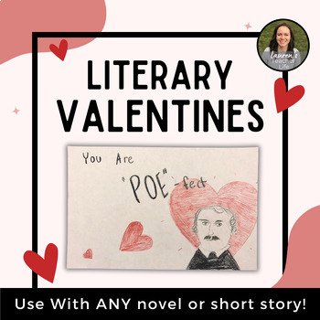 Preview of Literary Valentines - Engaging Valentine's Day Activity for ANY Story!