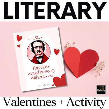 Preview of Literary Valentines: Fun Valentine's Day ELA Activity, Creative Writing Task, AP