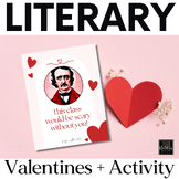 Literary Valentines: Fun Valentine's Day ELA Activity, Cre