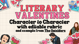 Literary Valentines from Characters for Any Novel in Middl