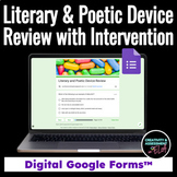 Literary and Poetic Device Digital Review & Intervention f