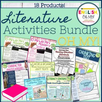 Preview of Literature Activities Bundle, Oh My!