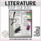 Literature Book Club Roles