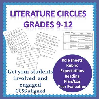 Preview of Literature Circles--Role Sheets, Evaluation Rubrics, Expectations & More!