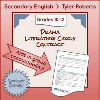 Preview of Literature Circle Contract: Student-Driven Reading Schedule, Norms, and Roles!