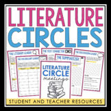 Literature Circles - Book Club Forms, Roles Assignments, a