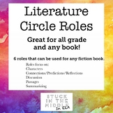 Literature Circle Role for ANY book