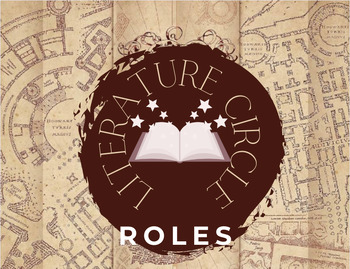 Preview of Literature Circle Roles and Responsibilities - Magic School Theme