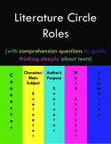 Literature Circle Roles with Comprehension Questions