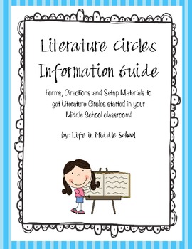Preview of Literature Circle Start Up Guide