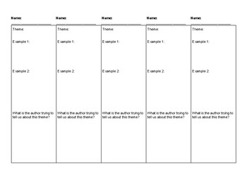 travel tracker literature circles examples