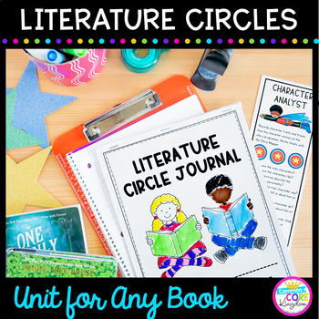Book Club Journal for Any Fiction Text or Literature Circles Print