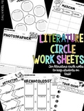 Literature Circle Worksheets