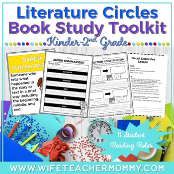 Preview of Book Club Activities Toolkit | Lower Grade Literature Circles (Print Version)