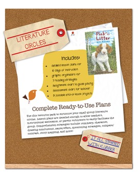 Preview of Literature Circles - Complete Plans for Pick of the Litter