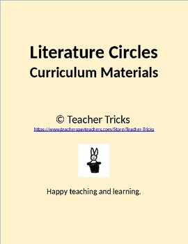 Literature Circles: Curriculum Materials MEGA Unit All-in-One DEAL by Teacher Tricks