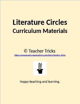 Preview of Literature Circles: Curriculum Materials MEGA Unit All-in-One DEAL