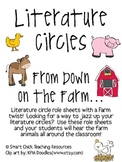 Literature Circles Packet..From Down on the Farm!