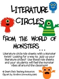 Literature Circles Packet...From the World of Monsters!