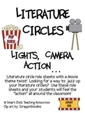 Literature Circles Packet...Lights, Camera, Action! (Movie Theme)