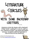 Literature Circles Packet...With Some Backyard Critters!