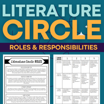 Preview of Literature Circles: Roles and Responsibilities