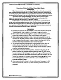 10 Day Discussion Literature Circles: Day 1 Shared Job Sheets