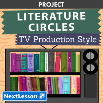 Preview of Literature Circles: TV Production Style - Projects & PBL