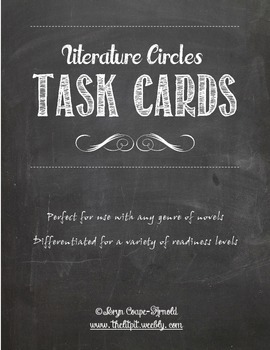 Preview of Literature Circles Task Cards