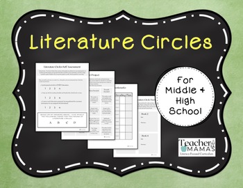 Preview of Literature Circles Unit