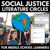 Literature Circles Unit - Middle School Social Justice - L
