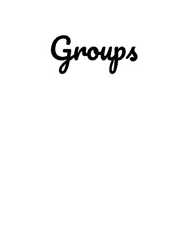 Preview of Literature Circles and Group Assignments Notebook