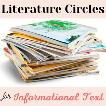 Preview of Nonfiction Literature Circle Roles & Activities | Middle School