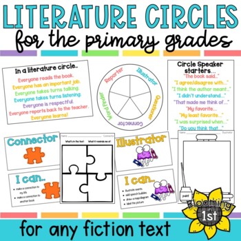 Preview of Literature Circles for the Primary Grades, Guided Reading