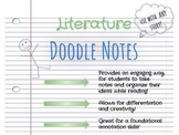 Literature Doodle Notes - for ANY Story
