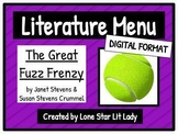 Literature Menu: The Great Fuzz Frenzy (Digital Format)