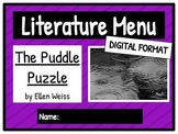 Literature Menu: The Puddle Puzzle (Digital Format)