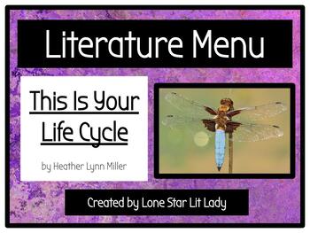 Literature Menu This Is Your Life Cycle Pdf Format By Lone Star Lit Lady