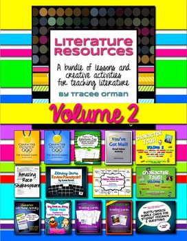 Literature & Nonfiction Creative Reading Activities, Vol 2 Bundle